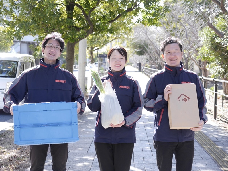 軽自動車で食品・日用品配送
