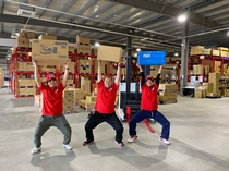 フォークリフトでの入出荷作業や仕分け作業