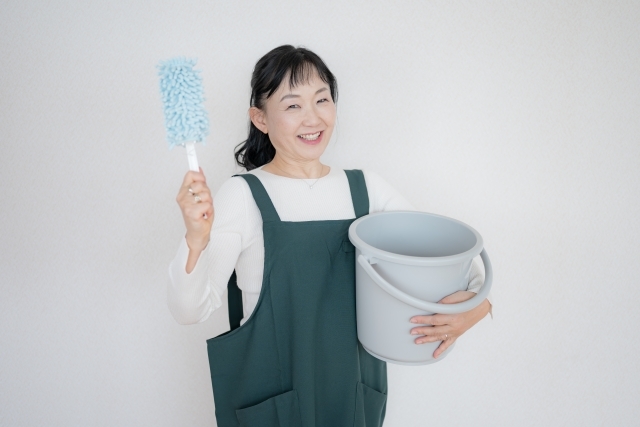 パチンコ店の清掃スタッフ