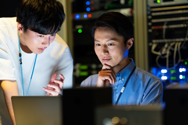 発電所内のシステム保全業務