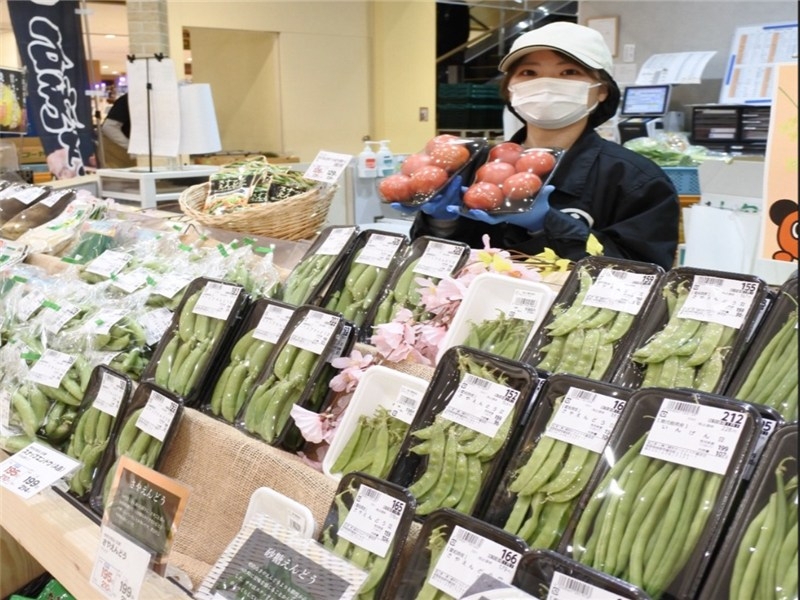 スーパーで品出し・商品管理・青果