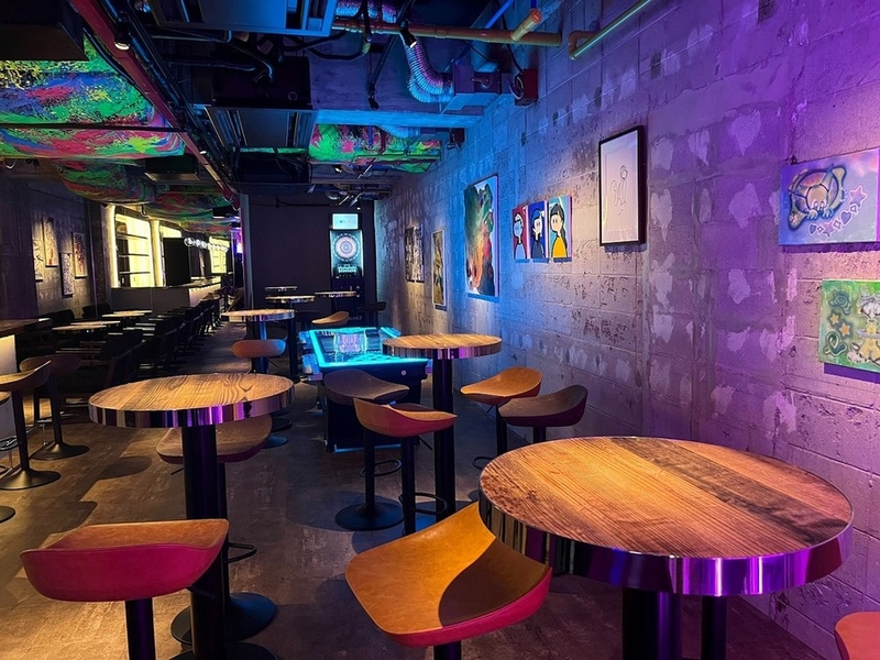 BARでのバニーガール
