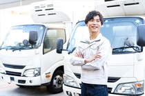 2ｔ～4ｔ車での家電量販店への家電製品の集配ドライバー