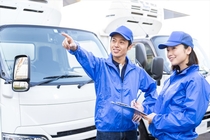 3ｔ～4ｔ車での産業廃棄物などの回収ドライバー