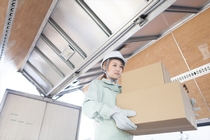 中型トラックでの産廃回収業務