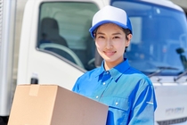 4ｔワイドロング車での乳製品のセンター間配送ドライバー