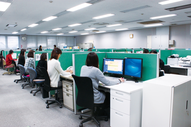 午後中心・通信販売の受注・事務業務