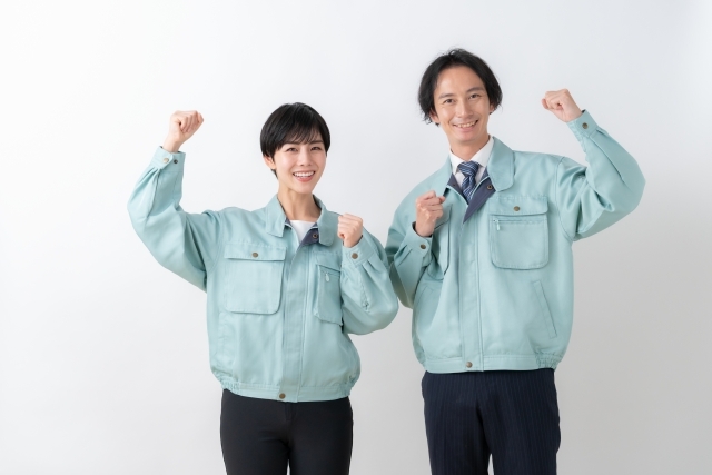 倉庫内でハンディを使用した仕分け