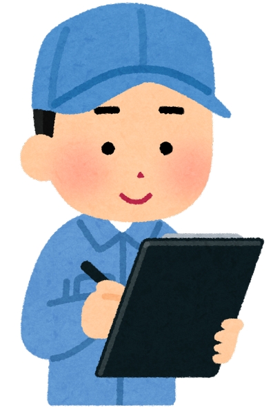 機械部品の検査業務