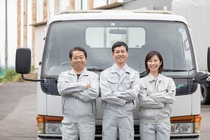 4ｔワイドロング車での乳製品のセンター間配送ドライバー