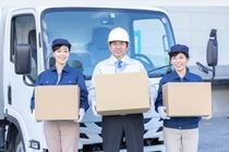 4ｔ車～大型車でのセンターへの食品の配送ドライバー