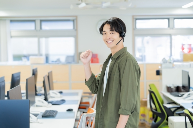 給湯器メーカーの修理・点検受付スタッフ