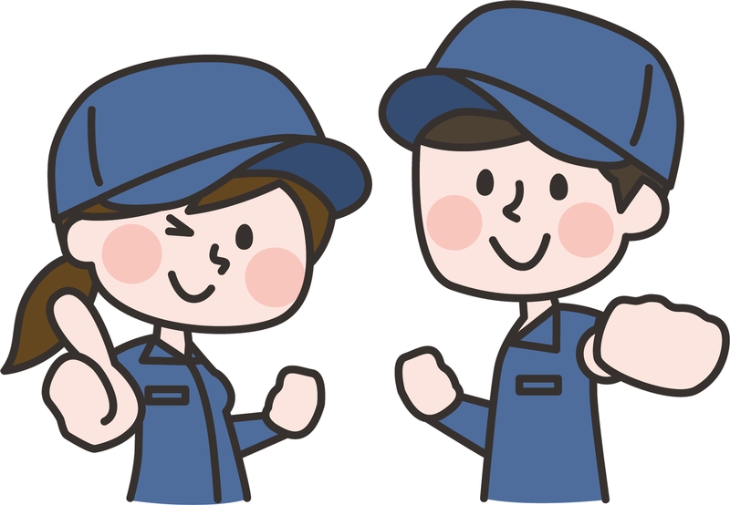 フォークリフトの入出庫作業