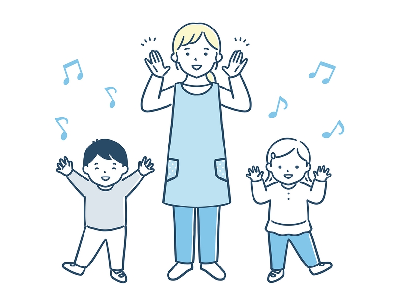 保育園での保育補助