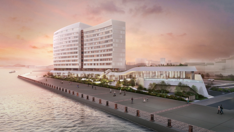 リゾートホテルの客室清掃