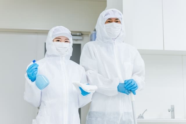 医療機関内の清掃業務