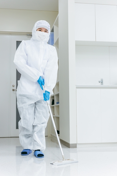 手術後の部屋の環境整備