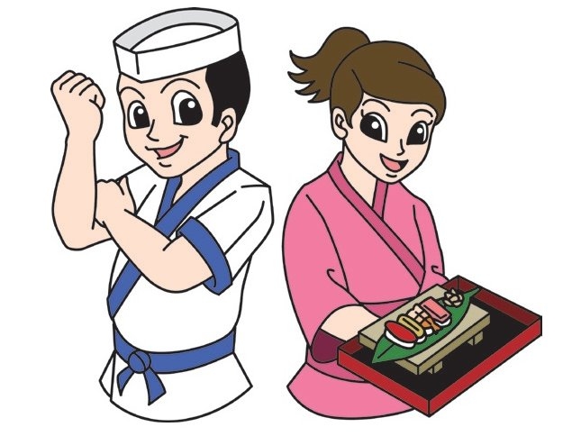 ホテルでの和食調理