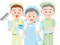 当社請負先「大淀税務署」内および各種機関内での清掃業務