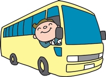 自動車学校の生徒の送迎バスドライバー