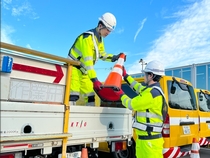 高速道路での軽作業