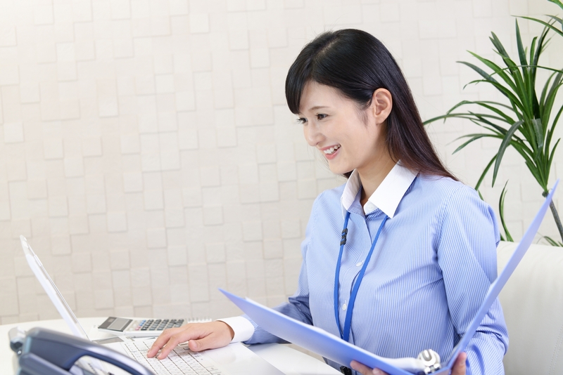 派遣事業所内の事務業務