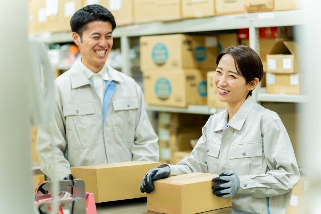 軽量品の加工・梱包・仕分けスタッフ