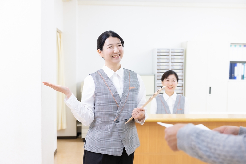 宮崎市郡医師会病院での外来クラーク