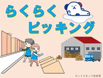 ホームセンター向け商品のピッキング