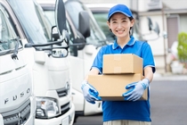 1.35ｔ車での飲食店への鮮魚の配送ドライバー