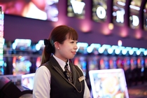 パチンコ店での接客