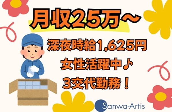 検査・梱包スタッフ