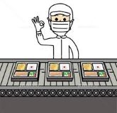 焼き菓子の夜間製造と出荷作業