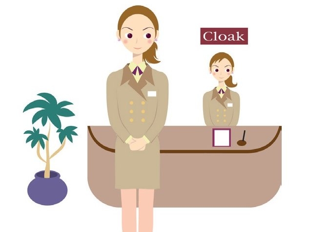 ホテルでのフロント・受付