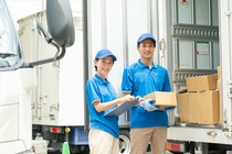 2ｔ車での企業向け一般貨物の集配ドライバー