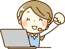 ルーター商品の問い合わせ　コールセンタースタッフ