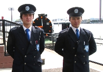 ボートレース場内の施設警備