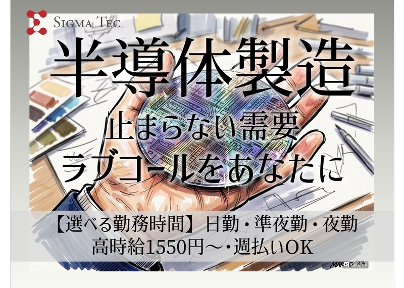 半導体ウェハの製造サポート