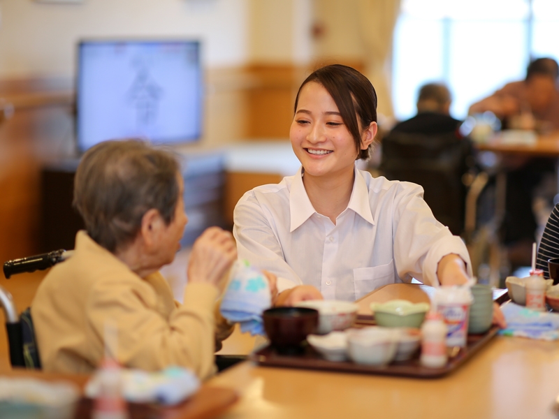 介護職　ご利用者様の生活サポート