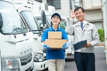 3ｔ車での企業や現場への資材や一般貨物の集荷ドライバー