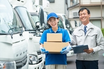 3ｔもしくは4ｔ車でのスーパーへのチルドや常温商品の配送ドライバー