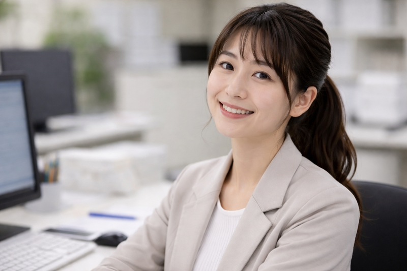 製造工場内での庶務業務