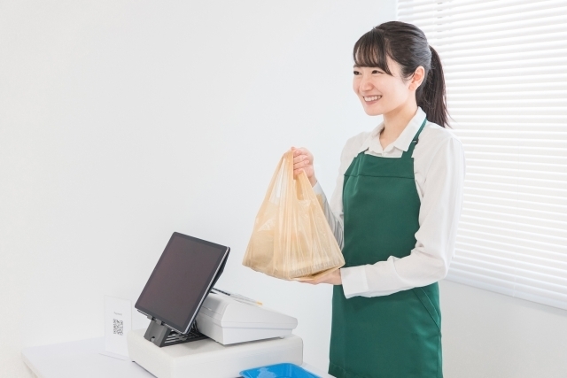 コンビニの販売スタッフ