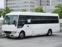 リゾートホテルでスタッフの送迎