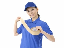 レンズのキズチェック・梱包