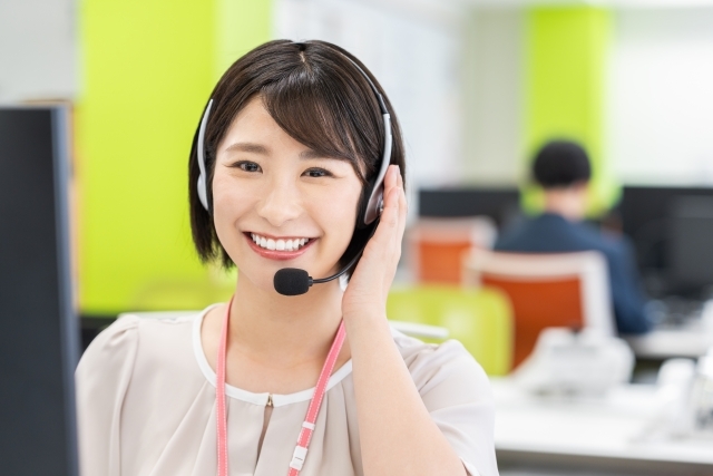 資料請求者に対する電話案内