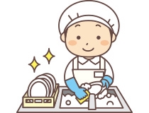 【急募】伊丹駐屯地内食堂での食器洗浄