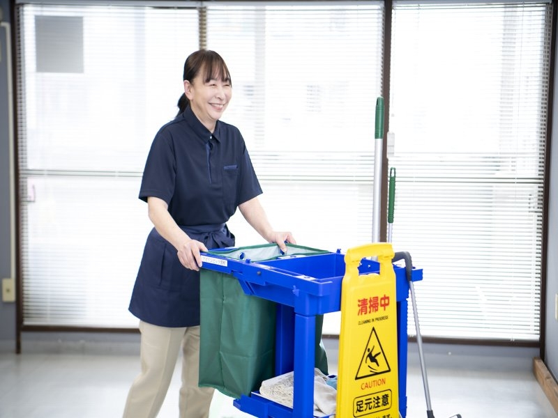 介護施設でのクリーンスタッフ